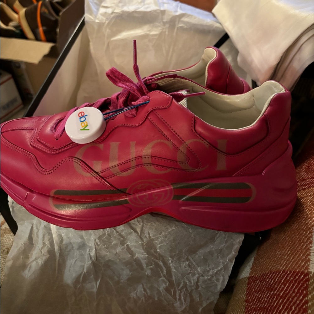 Gucci rhyton pink 10US.